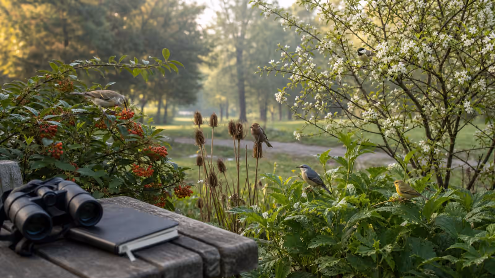 Finding Birds by Food Sources: Berries, Blossoms, Seeds, and Insects