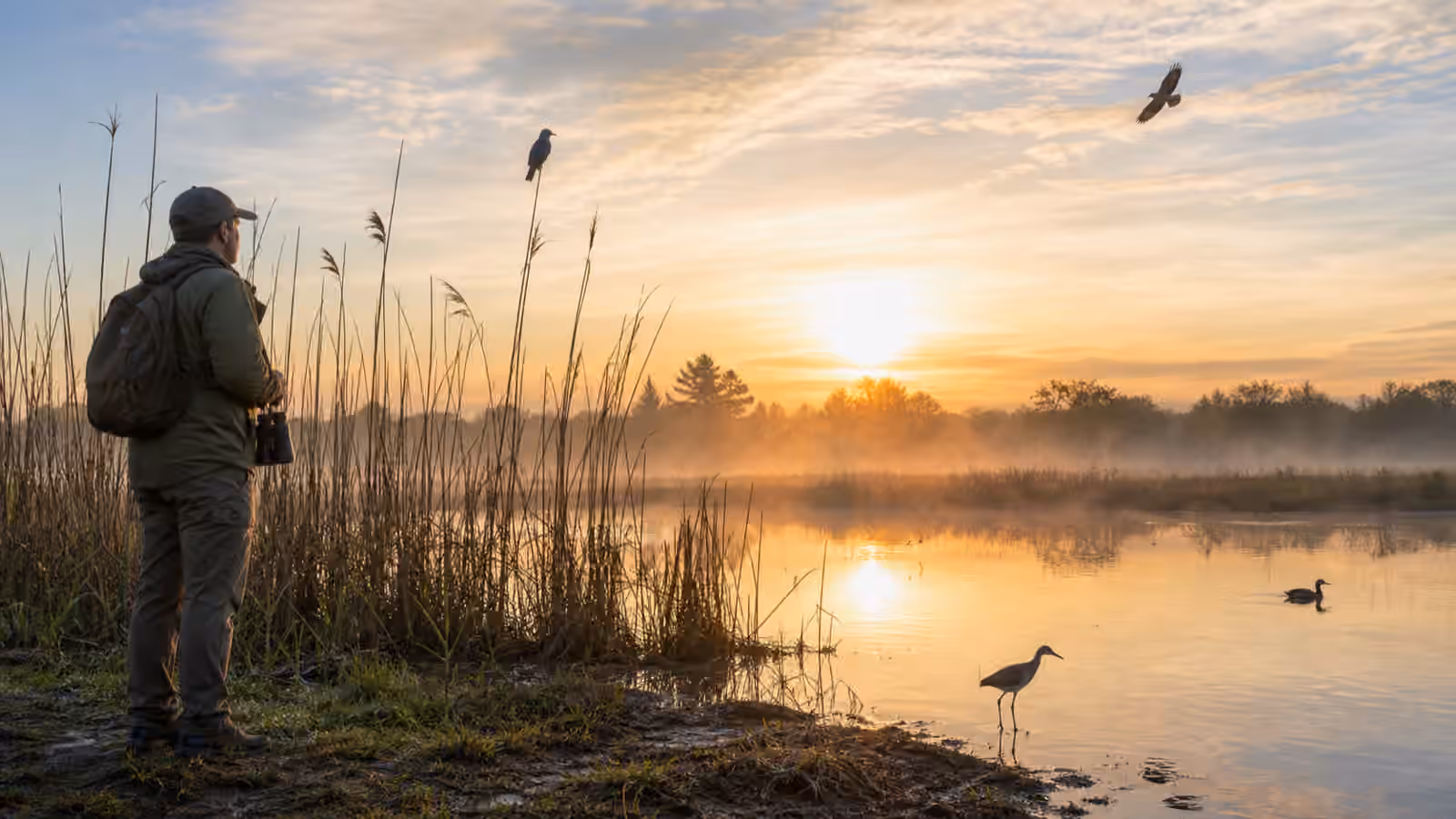 Silhouette Birding: Shape, Posture, and Movement in Backlight